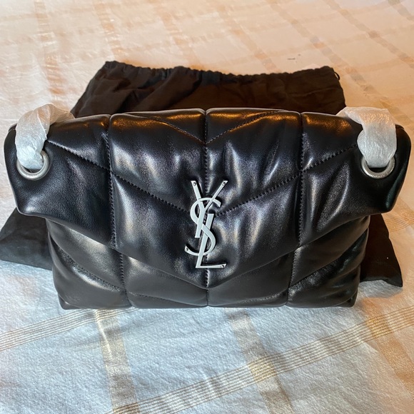 BNIB Saint Laurent small Loulou puffer bag - Picture 2 of 8